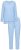 Ulla Popken 810592 Pijama cu dantelă Albastru deschis - Pijamale/Haine de casă - 