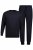 JP1880 Pyjamas Two-piece Long Sleeve and Long Trousers Navy - Lenjerie intimă & costum baie - Lenjerie Intimă Bărbați Mărimi Mari