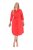 Ulla Popken 815217 Rochie tip cămașă în formă de A cu cordon de legat Roz - Rochii midi - Rochii midi la marimi mari