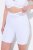 Ulla Popken 816440 Pantaloni scurți modelatori cu talie înaltă Alb - Lenjerie modelatoare - 