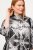 Ulla Popken 816673 Sacou oversize din jacquard cu mânecă 3/4 Neagră - Sacouri - Sacouri în Mărimi Mari pentru Femei
