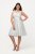 Ulla Popken 817135 Rochie de seară Alb unt - Rochii de seară - Rochii de seară marimi mari