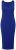 Ulla Popken 817591 Rochie tricotată cu decolteu în V Albastru - Rochii tricotate - 