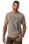 JP1880 Comfortable Fit Vintage Look T-Shirt Ash Gray - Tricouri - Tricouri Bărbați Mărimi Mari