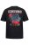 JP1880 Scorpions Blackout Graphic Comfort Fit Band T-Shirt Black - Tricouri - Tricouri Bărbați Mărimi Mari