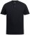 JP1880 818628 Tricou Henley cu croi pentru burtă Neagră - Tricouri - Tricouri Bărbați Mărimi Mari