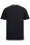 JP1880 818628 Tricou Henley cu croi pentru burtă Neagră - Tricouri - Tricouri Bărbați Mărimi Mari