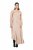 Ulla Popken 820341 Rochie din satin fără mâneci Taupe - Rochii de seară - Rochii de seară marimi mari