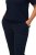 Ulla Popken 821244 Pijama cu buline Bleumarin - Pijamale/Haine de casă - 