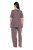 Ulla Popken 821244 Pijama cu buline Maro - Pijamale/Haine de casă - 