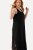 Ulla Popken 823276 Rochie fără mâneci Neagră - Rochii maxi - Rochii maxi marimi mari