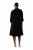 Ulla Popken 823290 Rochie midi cu decolteu în V Neagră - Rochii midi - Rochii midi la marimi mari