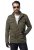 JP1880 Field Jacket with Badges Vintage Look TALL Moss Green - TALL geci - Jachete TALL pentru bărbați înalți