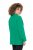 Ulla Popken 826487 Sacou oversize cu buzunare cu clapă Verde smarald - Sacouri - Sacouri în Mărimi Mari pentru Femei