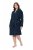 Ulla Popken 826794 Halat din prosop Bleumarin - Halate - 
