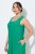 Ulla Popken 827908 Rochie din jerseu fără mâneci Verde - Rochii din jerseu - 
