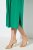 Ulla Popken 827908 Rochie din jerseu fără mâneci Verde - Rochii din jerseu - 