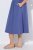 Ulla Popken 827920 Rochie din jerseu cu mânecă scurtă Albastru - Rochii din jerseu - 