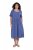 Ulla Popken 827920 Rochie din jerseu cu mânecă scurtă Albastru - Rochii din jerseu - 