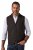 JP1880 828736 Vestă din tweed cu spate tricotat Maro închis - Costume - Costume Bărbați mărimi mari