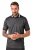 JAY-PI Quickdry Two-Tone Golf Poloshirt Black - Tricouri polo - Tricouri Polo Bărbați Mărimi Mari