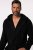 JP1880 Bathrobe Terry Black - Lenjerie intimă & costum baie - Lenjerie Intimă Bărbați Mărimi Mari