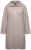 Ulla Popken 831589 Rochie tricotată cu mânecă lungă și guler înalt Gri - Rochii tricotate - 