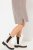 Ulla Popken 831589 Rochie tricotată cu mânecă lungă și guler înalt Gri - Rochii tricotate - 