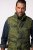 JP1880 831610 Vestă matlasată în camuflaj Verde - Geci - Geci Bărbați Mărimi Mari