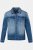 JP1880 832510 Stretch Geacă de blugi Albastru indigo - Geci - Geci Bărbați Mărimi Mari