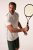 JP1880 QuickDry Stripes Tennis T-Shirt Off White - Haine sport & haine de exterior - Haine Sport & Exterior Bărbați Mărimi Mari