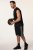 JP1880 Jay-Pi Bermuda QuickDry Mesh Fitness Shorts Black - Haine sport & haine de exterior - Haine Sport & Exterior Bărbați Mărimi Mari