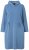 Ulla Popken 834536 Rochie hanorac cu glugă Albastru denim - Rochii din molton - 