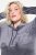 Ulla Popken 834550 Rochie cu mânecă lungă și glugă Antracit - Rochii din molton - 