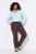 Ulla Popken 834662 Pantaloni softshell căptușiți cu polar Taupe - Haine de exterior - 