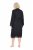 Ulla Popken 834837 Halat kimono cu dantelă Neagră - Halate - 