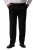 Men+ 066 Porto Pantaloni de costum bellyfit Neagră - Costume - Costume Bărbați mărimi mari