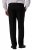 Men+ 066 Porto Pantaloni de costum bellyfit Neagră - Costume - Costume Bărbați mărimi mari