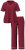 Ulla Popken 835397 Pijama cu mânecă scurtă și guler de cămașă Lila - Pijamale/Haine de casă - 
