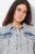 Ulla Popken 835486 Geacă de blugi cu mâneci largi Albastru denim - Geci - Jachete de damă marimi mari