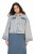 Ulla Popken 835486 Geacă de blugi cu mâneci largi Albastru denim - Geci - Jachete de damă marimi mari