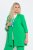 Ulla Popken 836165 Sacou lung cu mânecă 3/4 Verde - Sacouri - Sacouri în Mărimi Mari pentru Femei