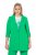Ulla Popken 836165 Sacou lung cu mânecă 3/4 Verde - Sacouri - Sacouri în Mărimi Mari pentru Femei