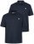 Men+ 258 Tricou polo Bleumarin 2 bucăți - Tricouri polo - Tricouri Polo Bărbați Mărimi Mari