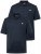 Men+ 266 Tricou polo bellyfit Bleumarin 2 bucăți - Tricouri polo - Tricouri Polo Bărbați Mărimi Mari