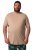 Men+ 276 Tricou guler rotund Nisip - Tricouri - Tricouri Bărbați Mărimi Mari