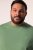 Men+ 276 Tricou guler rotund Verde - Tricouri - Tricouri Bărbați Mărimi Mari