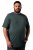 Men+ 276 Tricou guler rotund Verde închis - Tricouri - Tricouri Bărbați Mărimi Mari