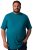 Men+ 276 Tricou guler rotund Albastru gri - Tricouri - Tricouri Bărbați Mărimi Mari