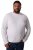 Men+ 313 Tricou cu mânecă lungă bellyfit Alb - Tricouri - Tricouri Bărbați Mărimi Mari